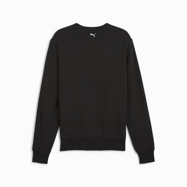 Buzo de basketball Pivot Crewneck, PUMA Black, large-ARG