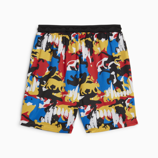 Winners Circle Basketball Shorts, PUMA Black-AOP, large-ZAF