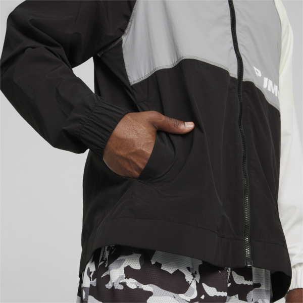 Campera de basketball Winners Circle, PUMA White-PUMA Black-Stormy Slate, large-ARG