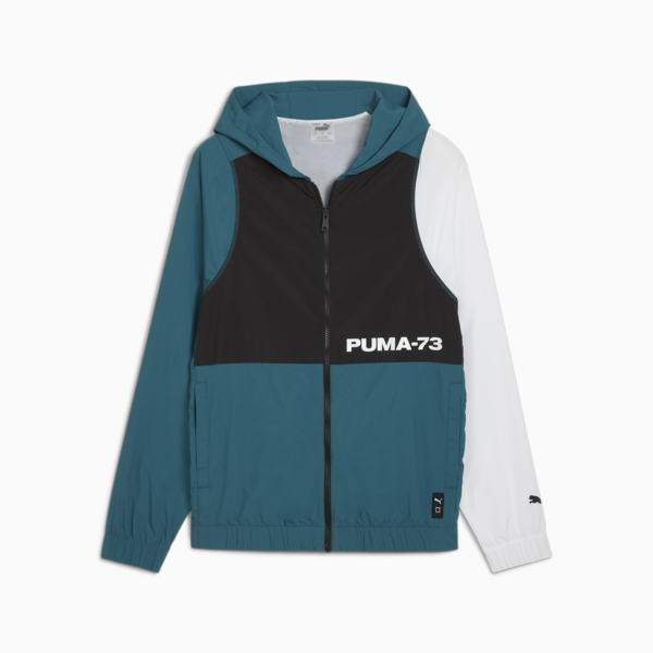 Campera de basketball Winners Circle, PUMA White-Cold Green-PUMA Black, large-ARG