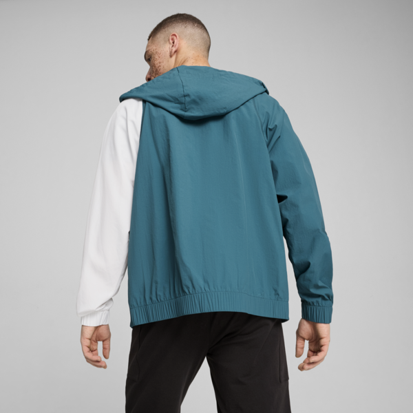 Campera de basketball Winners Circle, PUMA White-Cold Green-PUMA Black, large-ARG
