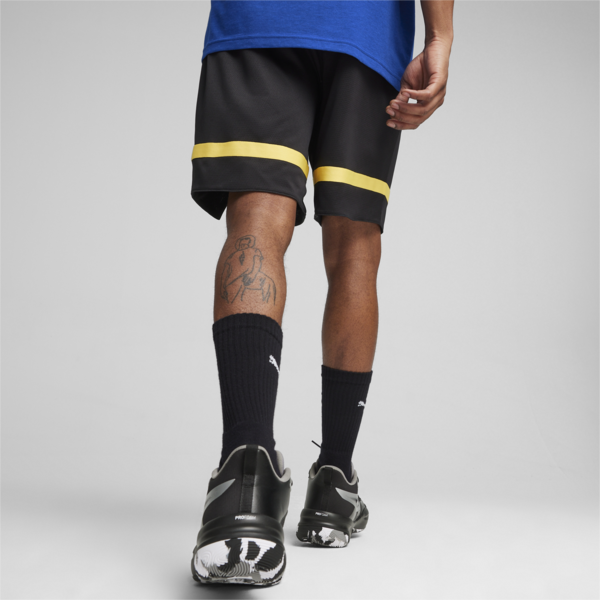 The Golden Ticket Men's Basketball Shorts, PUMA Black, large-ZAF