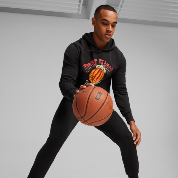 Graphic Booster Men s Basketball Hoodie black PUMA