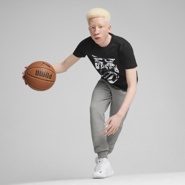 Remera de basketball para hombre The Hooper, PUMA Black, large-ARG