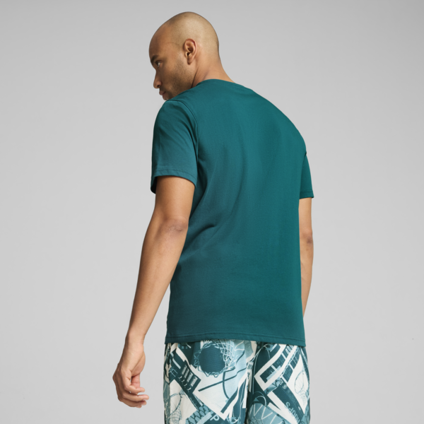 Remera de basketball para hombre The Hooper, Cold Green, large-ARG