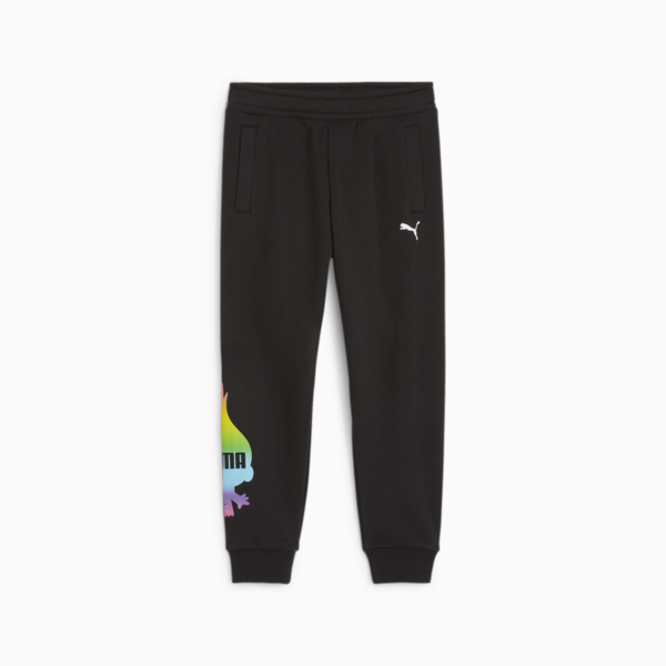 PUMA x TROLLS Kids' Sweatpants, PUMA Black, large-ZAF