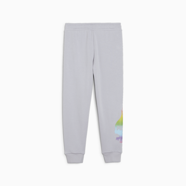 PUMA x TROLLS Kids' Sweatpants, Gray Fog, large-ZAF