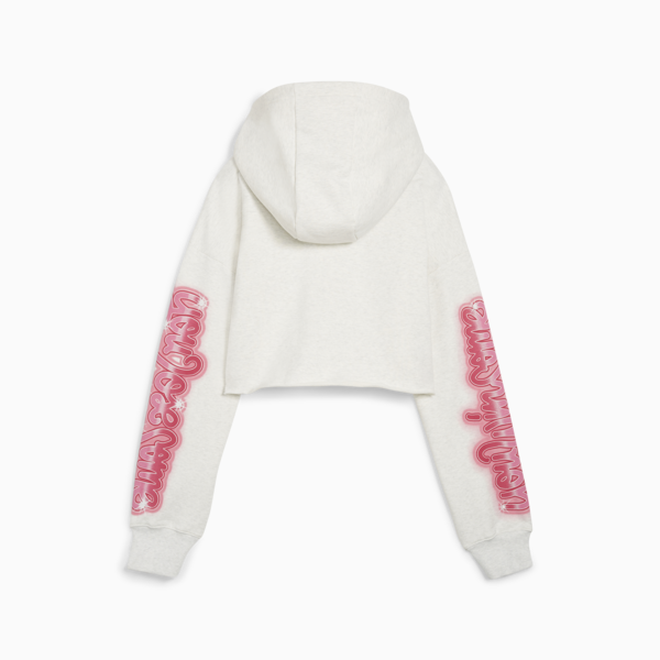 Buzo Game Love Heartbreak para mujer, Vapor Gray Heather, large-ARG