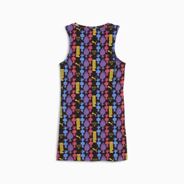 PUMA x TROLLS Kids' Dress, PUMA Black, large-ZAF