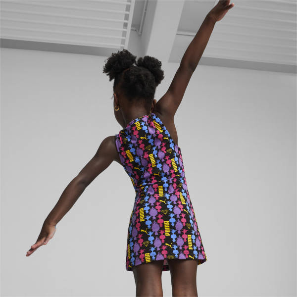 PUMA x TROLLS Kids' Dress, PUMA Black, large-ZAF