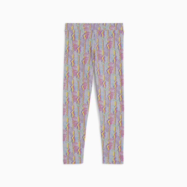 PUMA x TROLLS Kids' Leggings, Gray Fog, large-ZAF