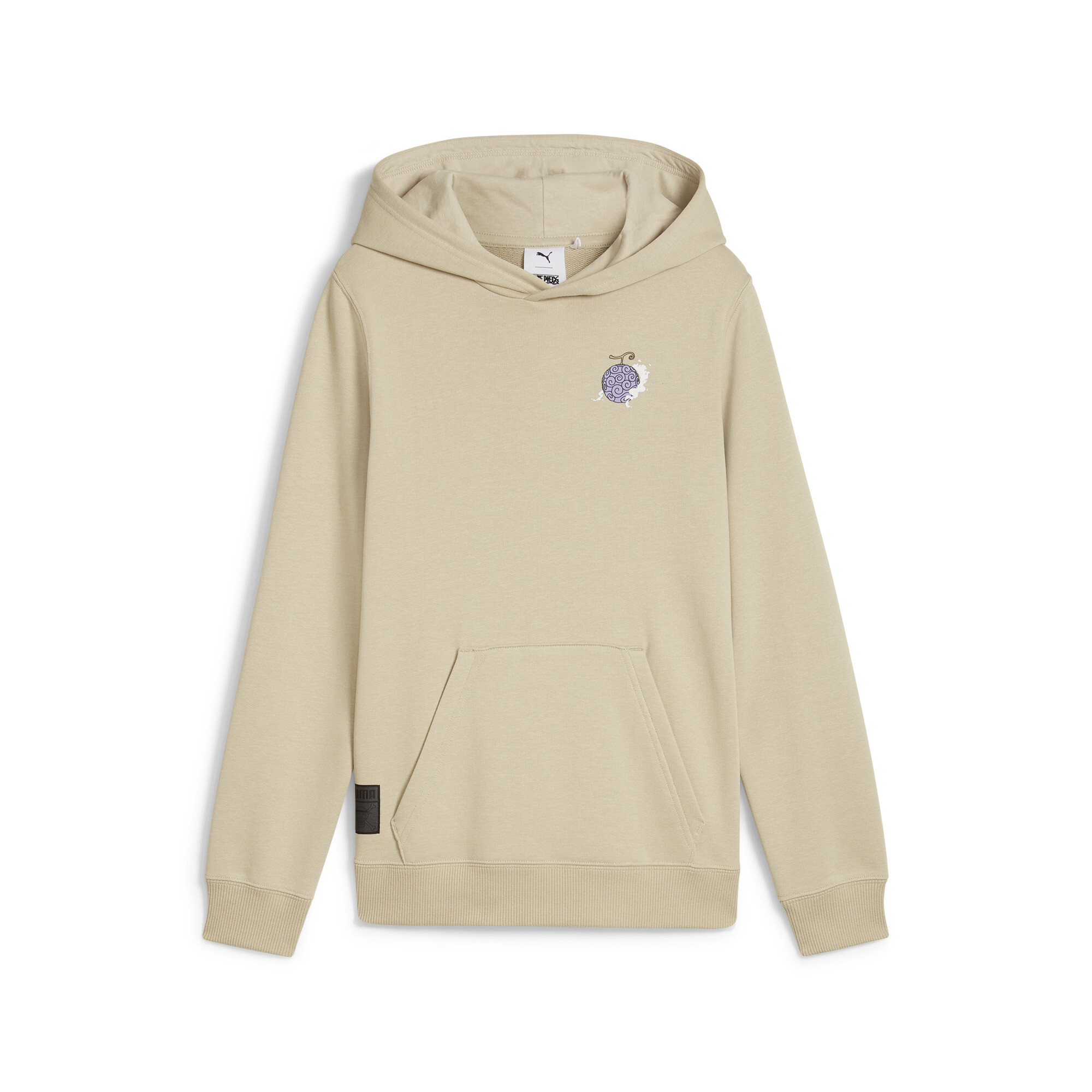 Men's Puma X ONE PIECE Youth Hoodie, Beige, Size 15-16Y, Clothing