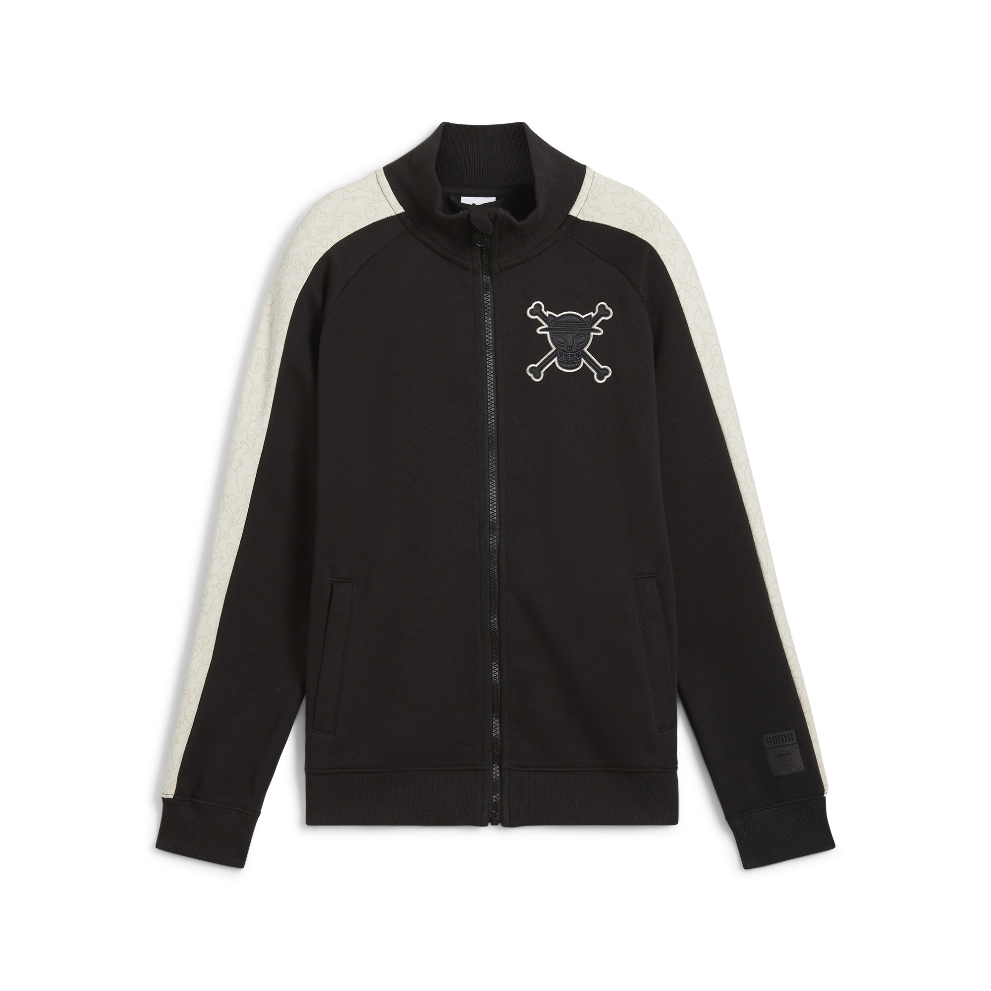 PUMA X ONE PIECE YouthT7 Jacket In Black, Size 7-8 Youth