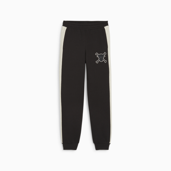 PUMA x ONE PIECE Boys' T7 Pants, PUMA Black, large-ZAF