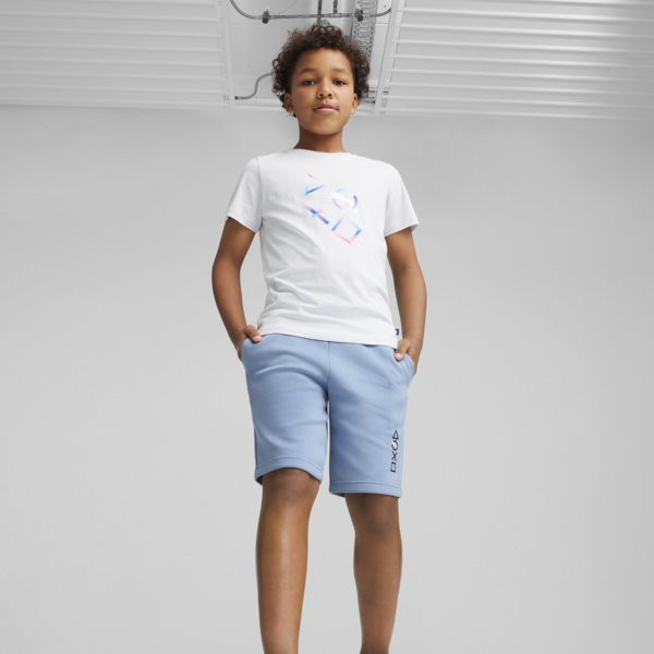 Playera juvenil PUMA x PLAYSTATION® I, Silver Mist, large-MEX