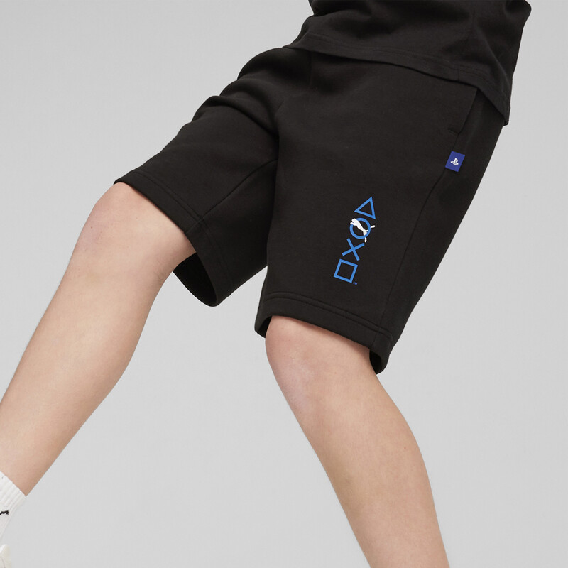 PUMA X PLAYSTATION Youth Shorts in Black size 13-14Y