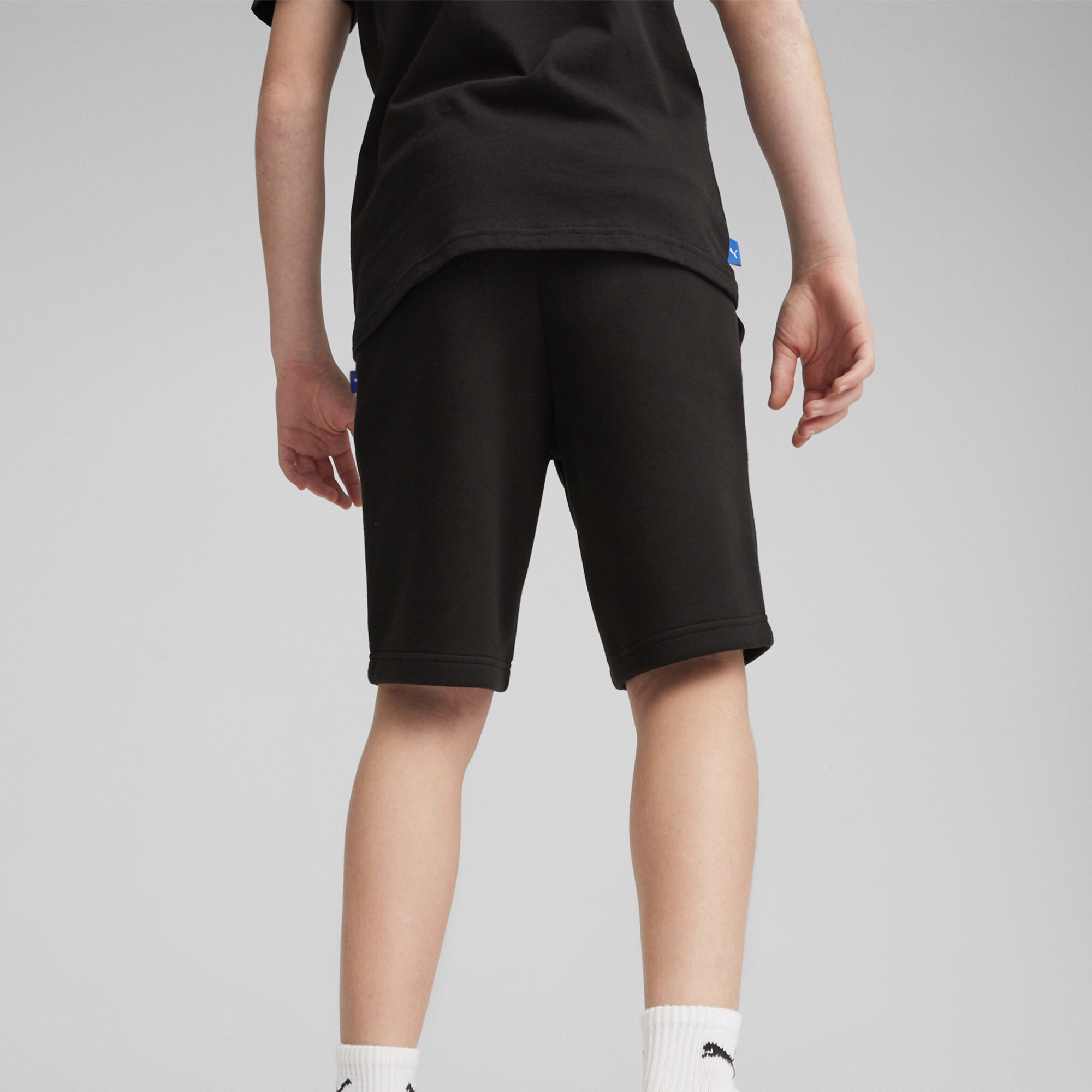 PUMA X PLAYSTATION Shorts In Black, Size 7-8 Youth, Cotton