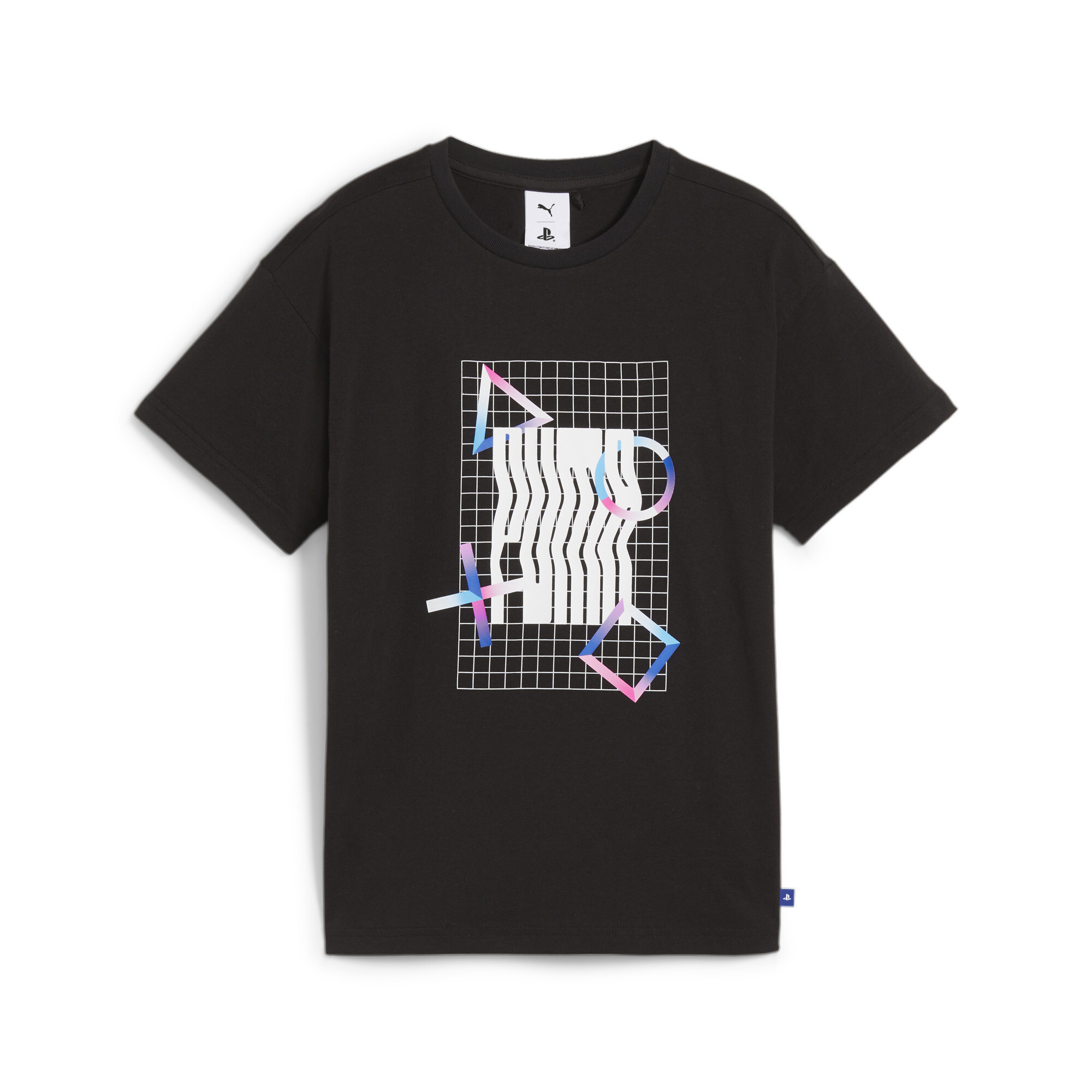 PUMA x PLAYSTATION Big Kids T-Shirt II in Black Size M $28