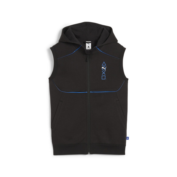 PUMA x PLAYSTATION Youth Sleeveless Hoodie black PUMA