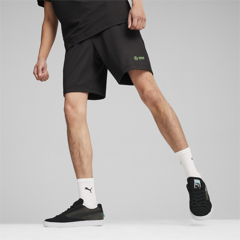 Men's PUMA Mercedes-AMG Petronas Motorsport CLOUDSPUN Shorts in Black size M