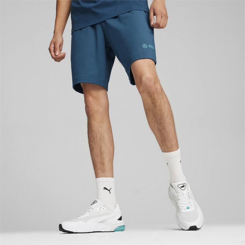 Men's PUMA Mercedes-AMG Petronas Motorsport CLOUDSPUN Shorts in Ocean Tropic size S