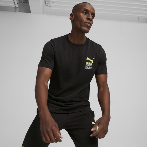 Playera Hombre BRAND LOVE, PUMA Black, large-MEX