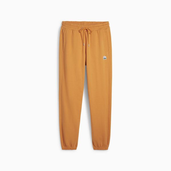 T7 FTF Men's Super PUMA Sweatpants, Ginger Tea, large-ZAF