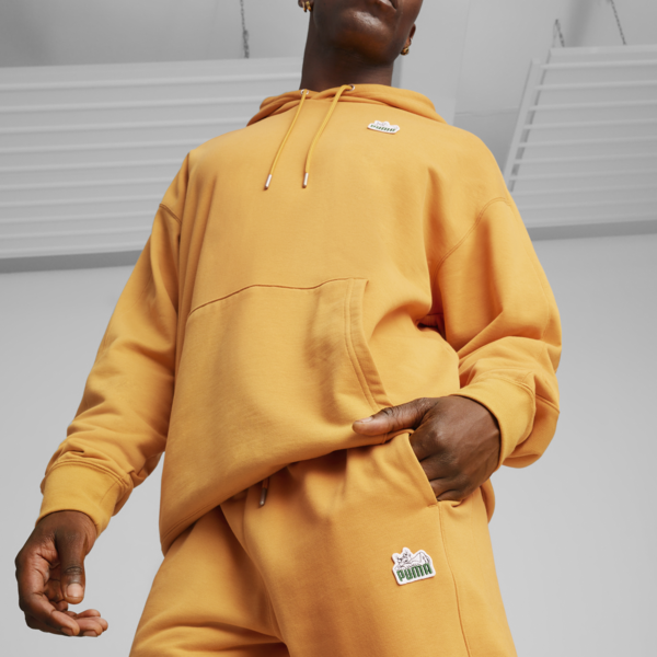T7 FTF Men's Super PUMA Sweatpants, Ginger Tea, large-ZAF