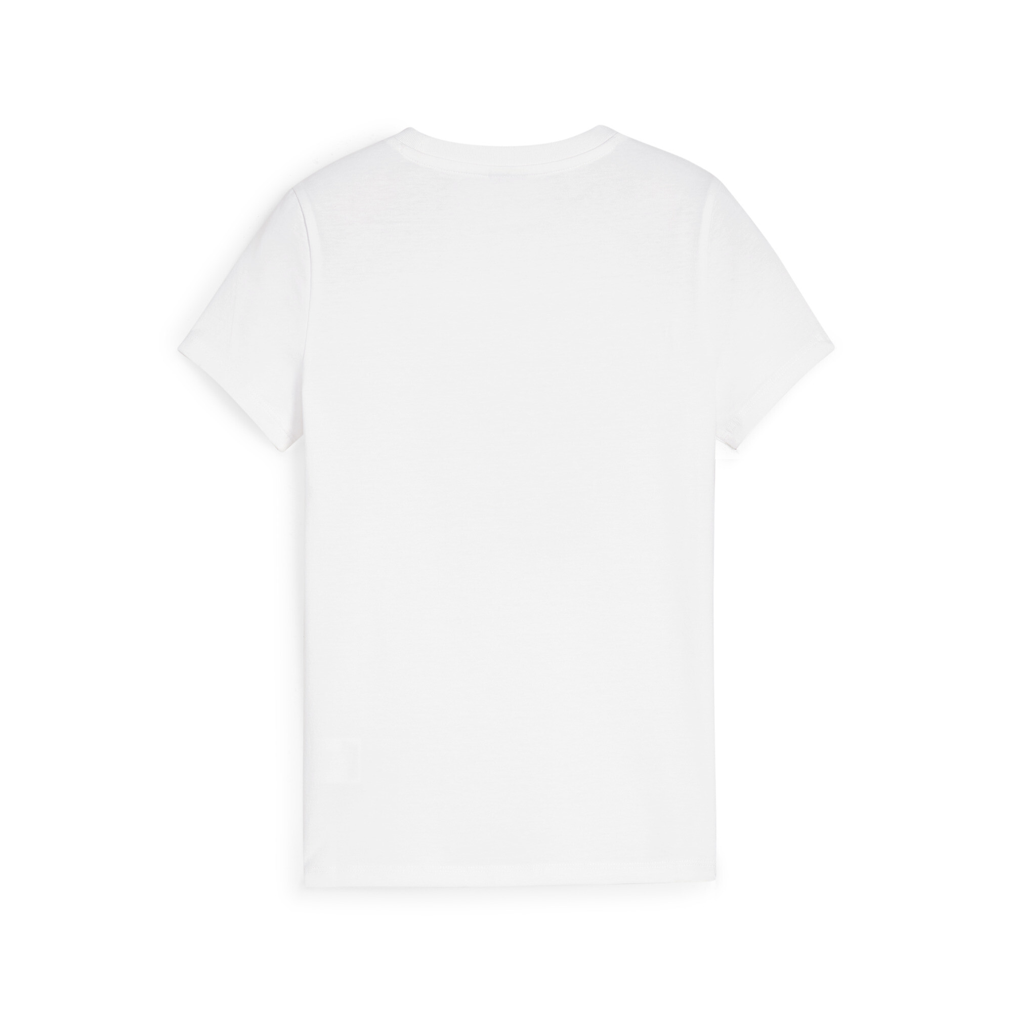 PUMA GRAPHICS MTCH PNT T-Shirt In White, Size 7-8 Youth, Cotton