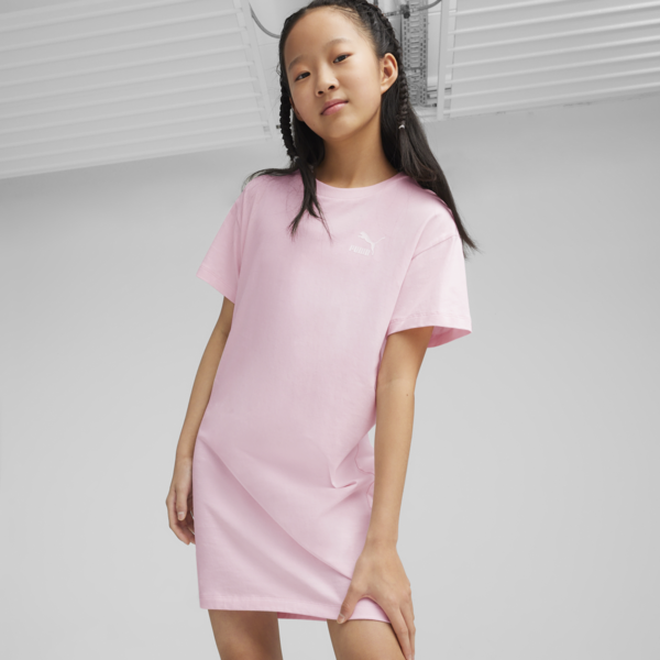BETTER CLASSICS Youth Tee Dress, Whisp Of Pink, large-ZAF