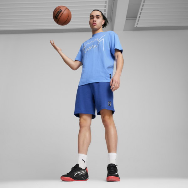Shorts de Basketball Pivot, Cobalt Glaze, large-ARG