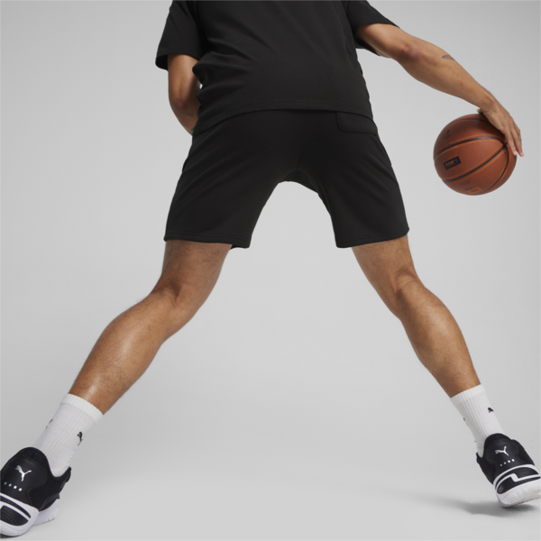 Shorts de Basketball Pivot, PUMA Black, large-ARG