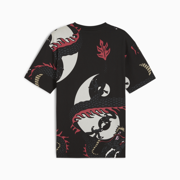 Remera PUMA X STAPLE, PUMA Black-Staple Pink, large-ARG