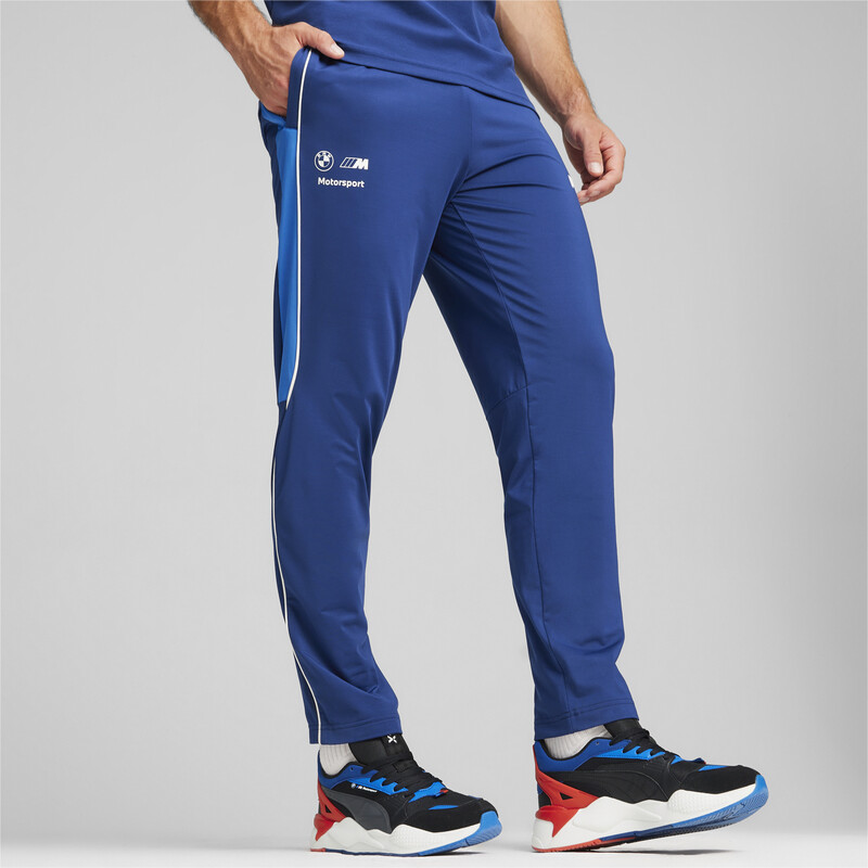 Men's PUMA BMW M Motorsport MT7+ SJ Pants in Black/Blue size S