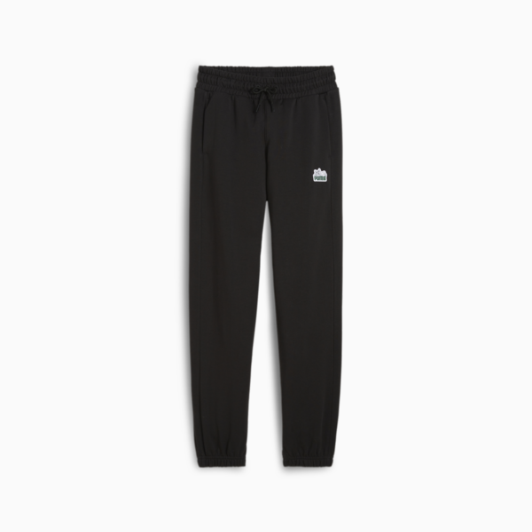 FOR THE FANBASE Youth Sweatpants, PUMA Black, large-ZAF