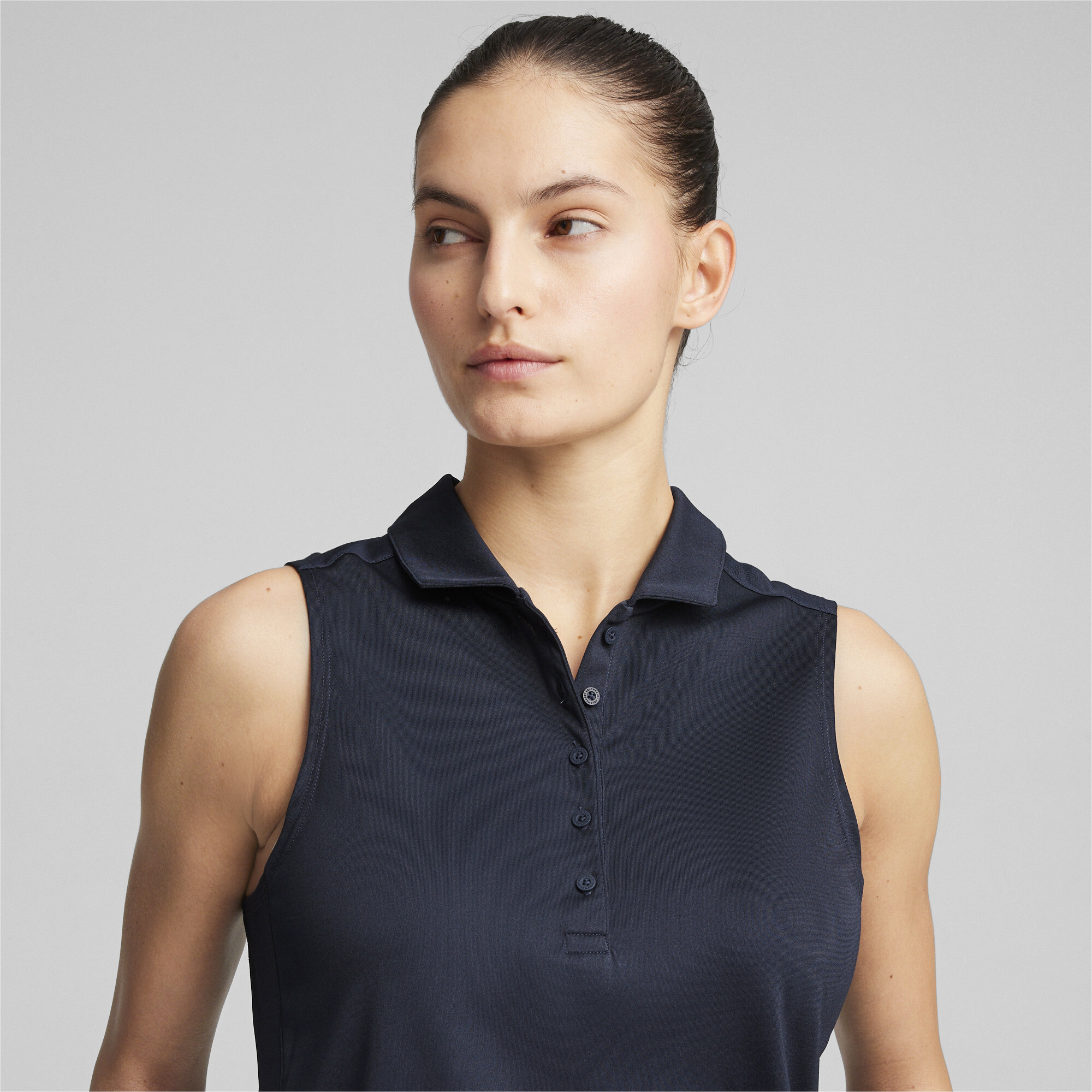 Polo De Golf Sans Manche Pure Femme