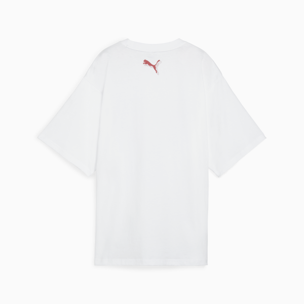 Remera de Basket Game Love para mujer, PUMA White, large-ARG