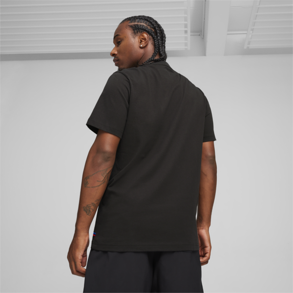 Remera BMW para hombres, PUMA Black, large-ARG