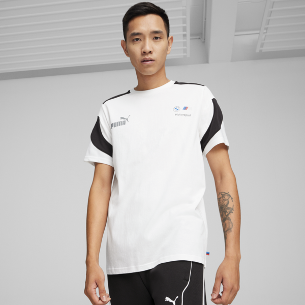 Remera BMW para hombres, PUMA White, large-ARG