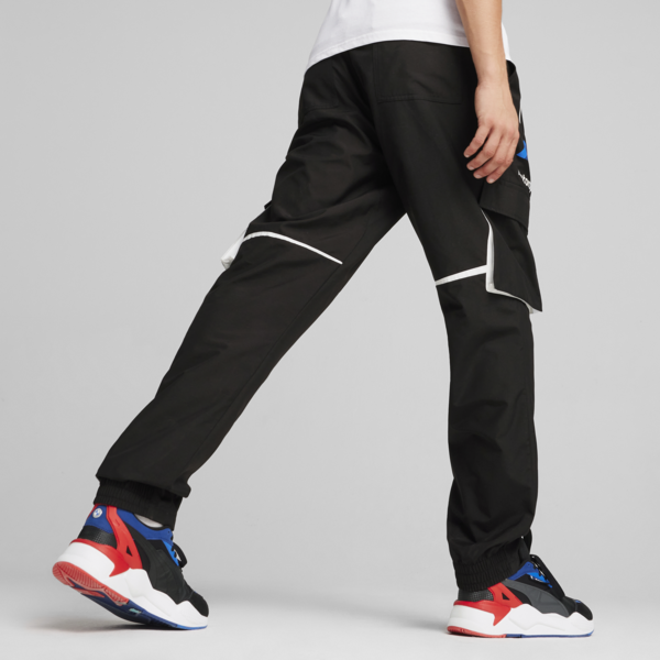 BMW M Motorsport Men's Race Pants, PUMA Black, large-ZAF