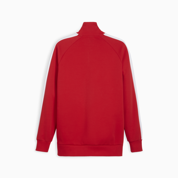 Scuderia Ferrari Race Iconic T7 Men's Motorsport Jacket, Rosso Corsa, large-ZAF