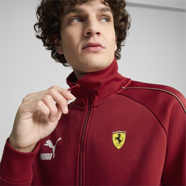 Scuderia Ferrari Race Iconic T7 Men s Motorsport Jacket red PUMA