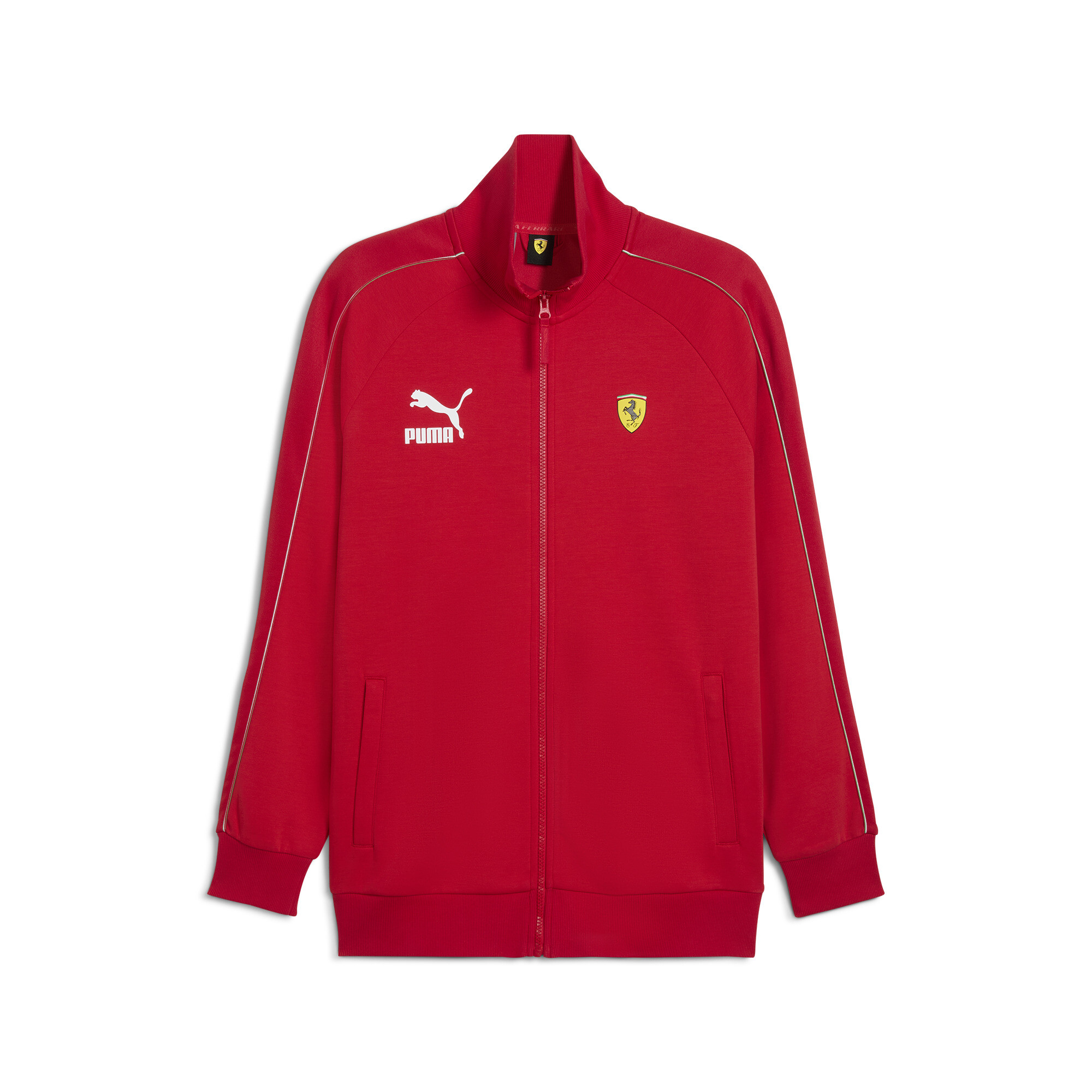 Scuderia Ferrari Race Iconic T7 Men s Motorsport Jacket Scuderia Ferrari PUMA