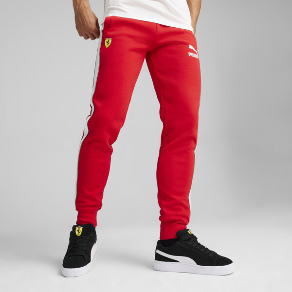Scuderia Ferrari Race Iconic T7 Men s Motorsport Pants red PUMA