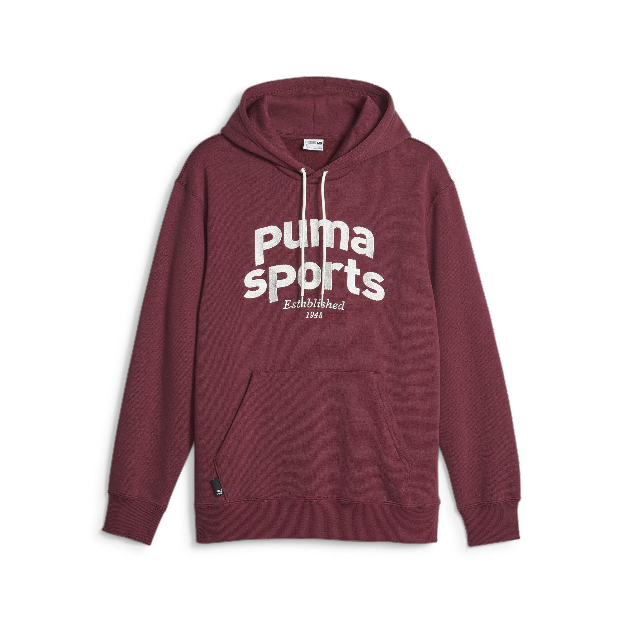 Men's PUMA Team Hoodie In Red, Size 2XL