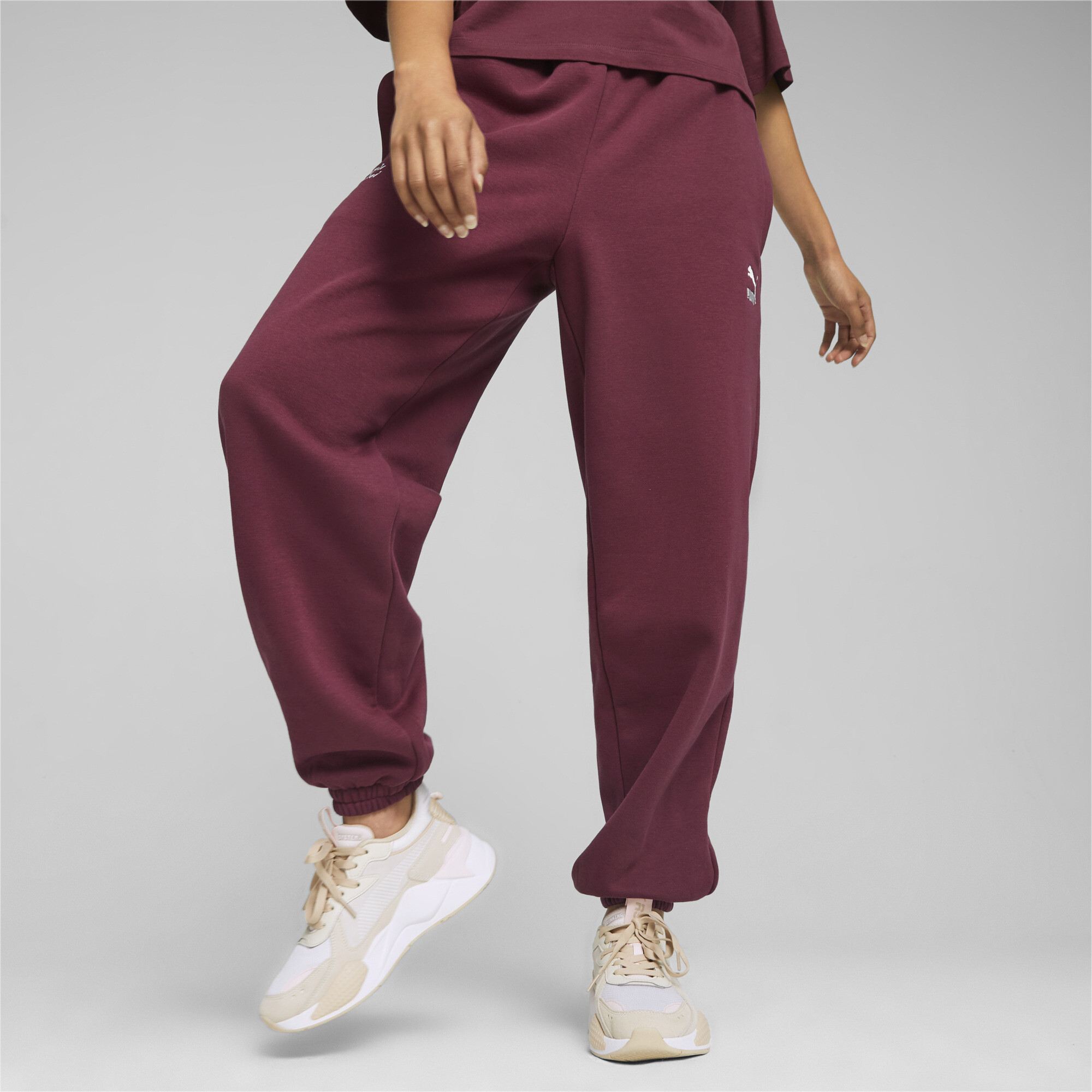 Burgundy best sale sweatpants womens