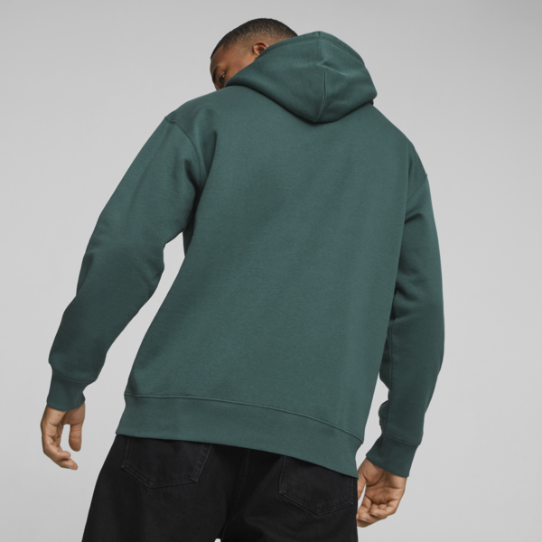 CLASSICS CAFE PUMA Men's Hoodie, Malachite, large-MEX