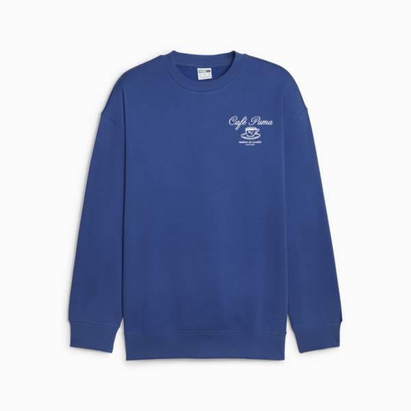CLASSICS CAFE PUMA Men's Sweatshirt, Clyde Royal, large-ZAF