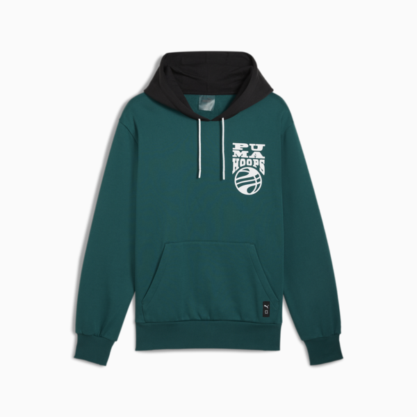 Buzo de basketball para hombre Posterize 2.0, Cold Green-PUMA Black, large-ARG