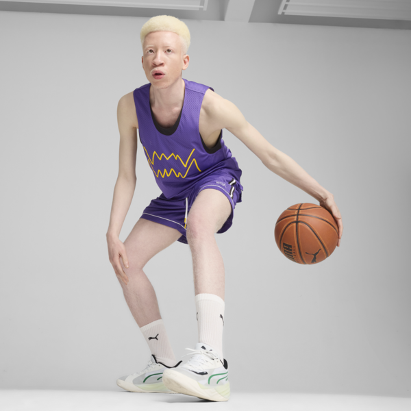 Shorts de basketball The Classics para hombre, Team Violet, large-ARG